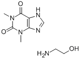 CAS#: 573-41-1, Theophylline-2-Aminoethanol