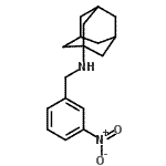 CAS#: 57304-72-0, N-(3-Nitrobenzyl)-1-Adamantanamine