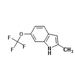 CAS#: 57330-49-1, 2-Methyl-6-(Trifluoromethoxy)-1H-Indole