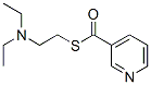 CAS#: 57336-05-7, 2-Diethylaminoethylsulfanyl-Pyridin-3-Yl-Methanone