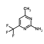CAS 登录号：5734-63-4， 4-甲基-6-(三氟甲基)-2-嘧啶胺
