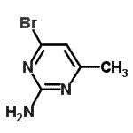 CAS#: 5734-71-4, 4-Bromo-6-Methyl-2-Pyrimidinamine