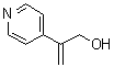 CAS 登录号：57360-16-4， 2-(4-吡啶基)-2-丙烯-1-醇