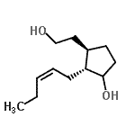 CAS#: 573703-57-8, (2R,3R)-3-(2-Hydroxyethyl)-2-[(2Z)-2-Penten-1-Yl]Cyclopentanol