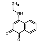 CAS#: 57404-52-1, 4-(Ethylamino)-1,2-Naphthalenedione