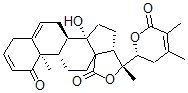 CAS#: 57423-72-0, (22R)-14,20,22-Trihydroxy-1-Oxoergosta-2,5,24-Triene-18,26-Dioic Acid 18,20:26,22-Dilactone