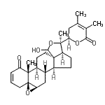 CAS#: 57423-73-1, (2aS,3R,5aR,7aS,7bR,11aS,12aR,13aS,13bS)-3-[(2R)-4,5-Dimethyl-6-oxo-3,6-dihydro-2H-pyran-2-yl]-5-hydroxy-3,7b-dimethyl-1,2,2a,3,6,7,7a,7b,12a,13,13a,13b-dodecahydrooxireno[4',4a']naphtho[2',1':4,5]indeno[1,7a-c]furan-8(11H)-one