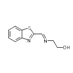 CAS#: 57438-12-7, 2-[(E)-(1,3-Benzothiazol-2-Ylmethylene)Amino]Ethanol