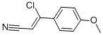 CAS 登录号：57466-68-9， 3-氯-3-(4-甲氧基苯基)丙烯腈