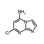 CAS#: 57473-36-6, 7-Chloroimidazo[1,2-a]Pyrimidin-5-Amine