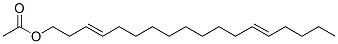 CAS 登录号：57491-34-6， (3E,13E)-1-乙酰氧基-3,13-十八碳二烯