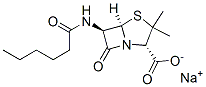 CAS 登录号：575-47-3， 6-己酰氨基青霉烷酸钠