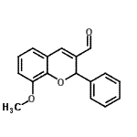 CAS#: 57543-50-7, 8-Methoxy-2-Phenyl-2H-Chromene-3-Carbaldehyde