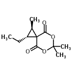 CAS#: 575456-74-5, (1R,2R)-1-Ethyl-2,6,6-Trimethyl-5,7-Dioxaspiro[2.5]Octane-4,8-Dione