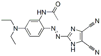 CAS#: 57564-13-3, N-[2-[(4,5-Dicyano-1H-Imidazol-2-Yl)Azo]-5-(Diethylamino)Phenyl]-Acetamide