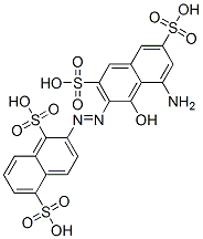 CAS#: 57583-83-2, 2-[(8-Amino-1-Hydroxy-3,6-Disulpho-2-Naphthyl)Azo]Naphthalene-1,5-Disulphonic Acid