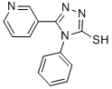 CAS#: 57600-03-0, 4-Phenyl-5-Pyridin-3-Yl-4H-[1,2,4]Triazole-3-Thiol