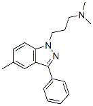 CAS#: 57614-23-0, N,N-Dimethyl-3-(5-Methyl-3-Phenylindazol-1-Yl)Propan-1-Amine