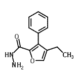 CAS#: 576170-45-1, 4-Ethyl-3-Phenyl-2-Furohydrazide