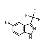 CAS 登录号：57631-11-5， 5-溴-3-(三氟甲基)-1H-吲唑