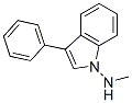 CAS#: 57647-15-1, N-Methyl-3-Phenyl-1H-Indol-1-Amine