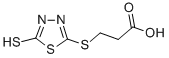CAS 登录号：57658-21-6， 3-(5-巯基-1,3,4-噻二唑-2-基硫代)丙酸