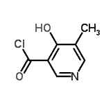 CAS#: 57658-56-7, 4-Hydroxy-5-Methylnicotinoyl Chloride