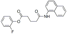 CAS 登录号：5768-71-8， (2-氟苯基)4-(萘-1-基氨基甲酰)丁酸酯