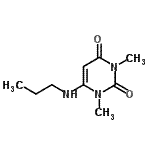 CAS#: 5770-45-6, 1,3-Dimethyl-6-(Propylamino)-2,4(1H,3H)-Pyrimidinedione