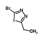 CAS#: 57709-49-6, 2-Bromo-5-Ethyl-1,3,4-Thiadiazole