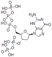 CAS 登录号：57716-91-3， 脱氧鸟苷-5'-三-3'-二磷酸酯