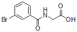 CAS#: 57728-60-6, N-(3-Bromobenzoyl)-Glycine