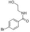 CAS 登录号：57728-67-3， 4-溴-N-(2-羟基乙基)苯甲酰胺