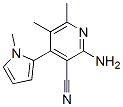 CAS#: 577762-20-0, 2-Amino-5,6-Dimethyl-4-(1-Methyl-1H-Pyrrol-2-Yl)-3-Pyridinecarbonitrile