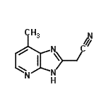 CAS#: 577777-13-0, (7-Methyl-1H-Imidazo[4,5-b]Pyridin-2-Yl)Acetonitrile