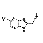 CAS 登录号：577777-16-3， (5-甲基-1H-咪唑并[4,5-b]吡啶-2-基)乙腈