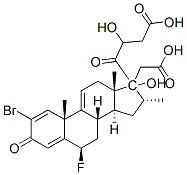 CAS#: 57781-53-0, 2-Bromo-6beta-Fluoro-17,21-Dihydroxy-16alpha-Methylpregna-1,4,9(11)-Triene-3,20-Dione 17,21-Di(Acetate)