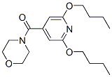 CAS#: 57803-47-1, 4-(2,6-Dibutoxyisonicotinoyl)Morpholine