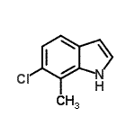 CAS#: 57817-09-1, 6-Chloro-7-Methyl-1H-Indole