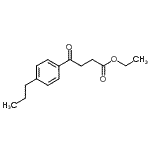CAS 登录号：57821-80-4， 乙基4-氧代-4-(4-丙基苯基)丁酸酯