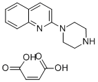 CAS 登录号：5786-68-5， 2-[1-哌嗪基]喹啉马来酸盐