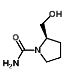 CAS 登录号：578740-87-1， (2R)-2-(羟基甲基)-1-吡咯烷甲酰胺