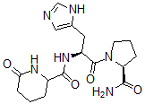 CAS#: 57884-93-2, N-[(6-Oxo-2-piperidinyl)carbonyl]-L-histidyl-L-Prolinamide