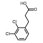 CAS # 57915-79-4, 3-(2,3-二氯苯基)丙酸
