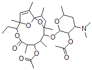 CAS 登录号：57917-99-4， 红霉糖胺-2',3-二乙酸酯