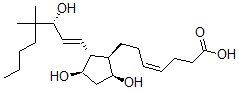 CAS#: 57931-23-4, 16,16-Dimethyl-delta(4)-Prostaglandin F1alpha