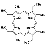 CAS#: 580-47-2, (5Z,10Z,14Z,19Z)-2,7,13,18-Tetraethyl-3,8,12,17-Tetramethyl-21,23-Dihydroporphyrin