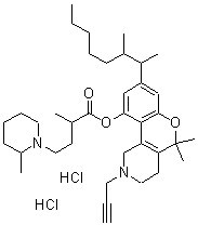 CAS 登录号:58019-50-4, 美大麻坦二盐酸盐