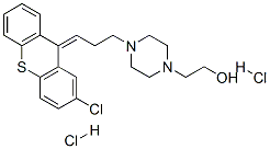 CAS#: 58045-23-1, (Z)-4-[3-(2-Chloro-9H-Thioxanthen-9-Ylidene)Propyl]Piperazine-1-Ethanol Dihydrochloride
