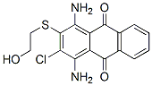 CAS#: 58065-21-7, 1,4-Diamino-2-Chloro-3-[(2-Hydroxyethyl)Thio]-9,10-Anthracenedione